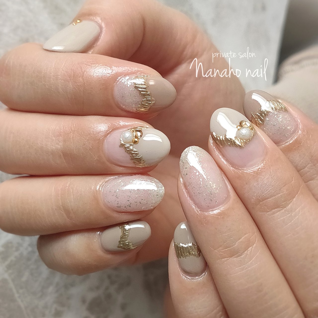 秋 冬 お正月 クリスマス ハンド Nanaho Nail 大阪府八尾市 のネイルデザイン No ネイルブック