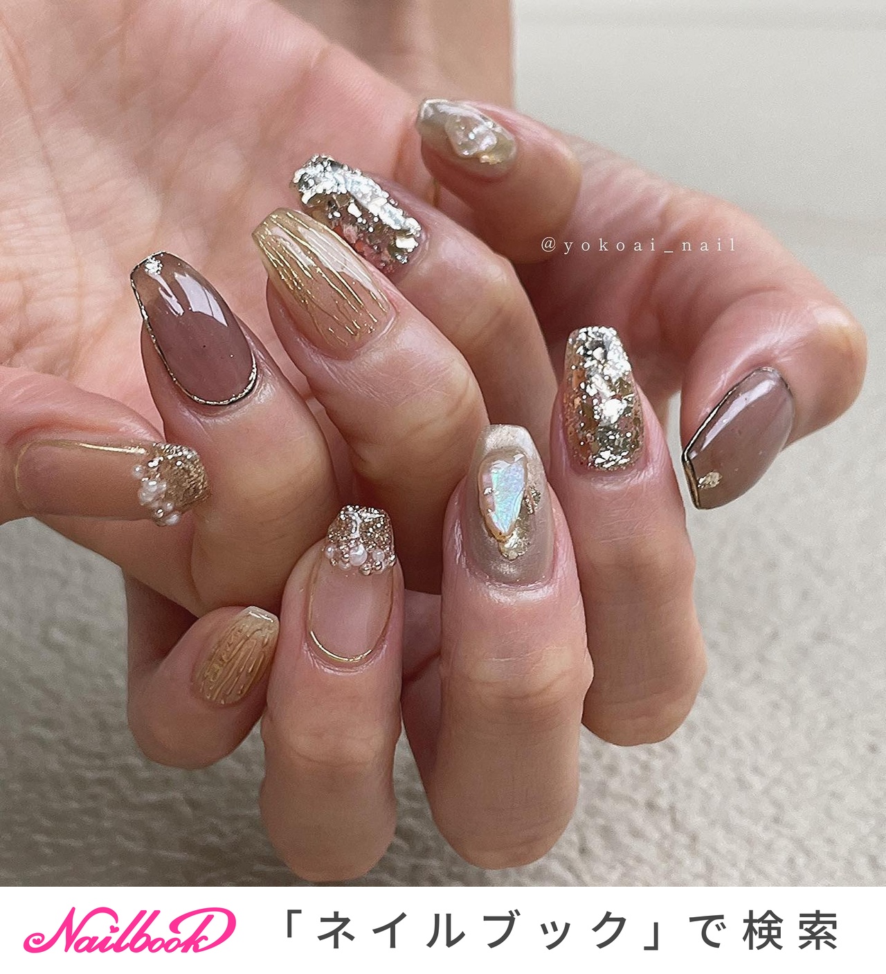 yokoaiのネイルデザイン[No.6907860]｜ネイルブック