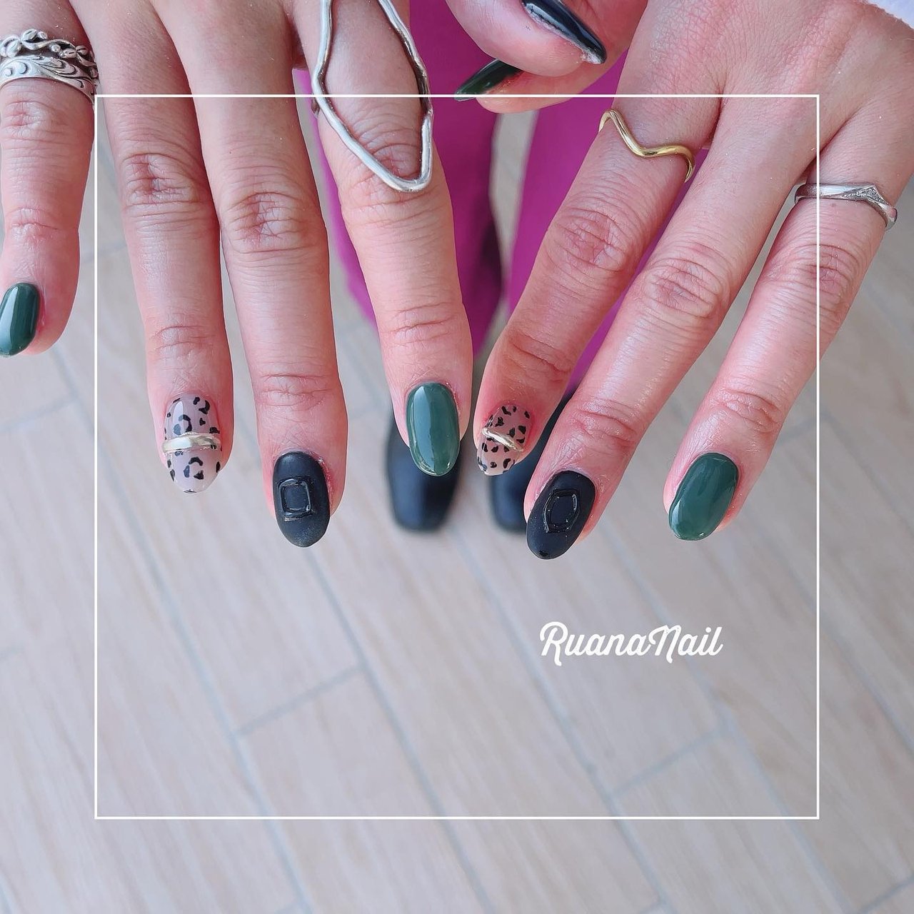 冬 クリスマス パーティー デート ハンド Ruananail ルアナネイルのネイルデザイン No ネイルブック