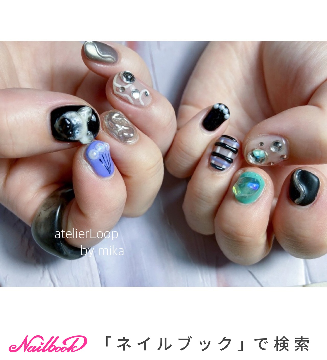 ファッジネイルのネイルデザイン ネイルブック