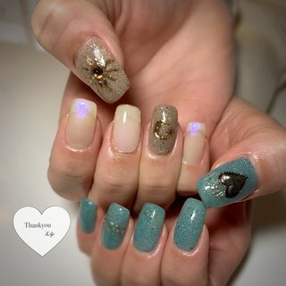 22年 新着順 月と太陽ネイルのネイルデザイン ネイルブック