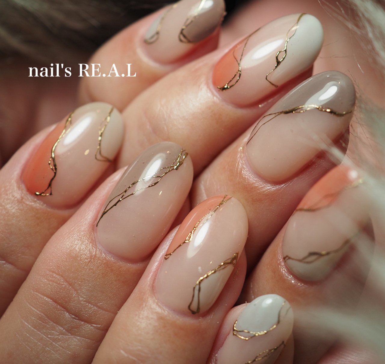 nail's RE.A.L 広金典子のネイルデザイン[No.6910363]｜ネイルブック