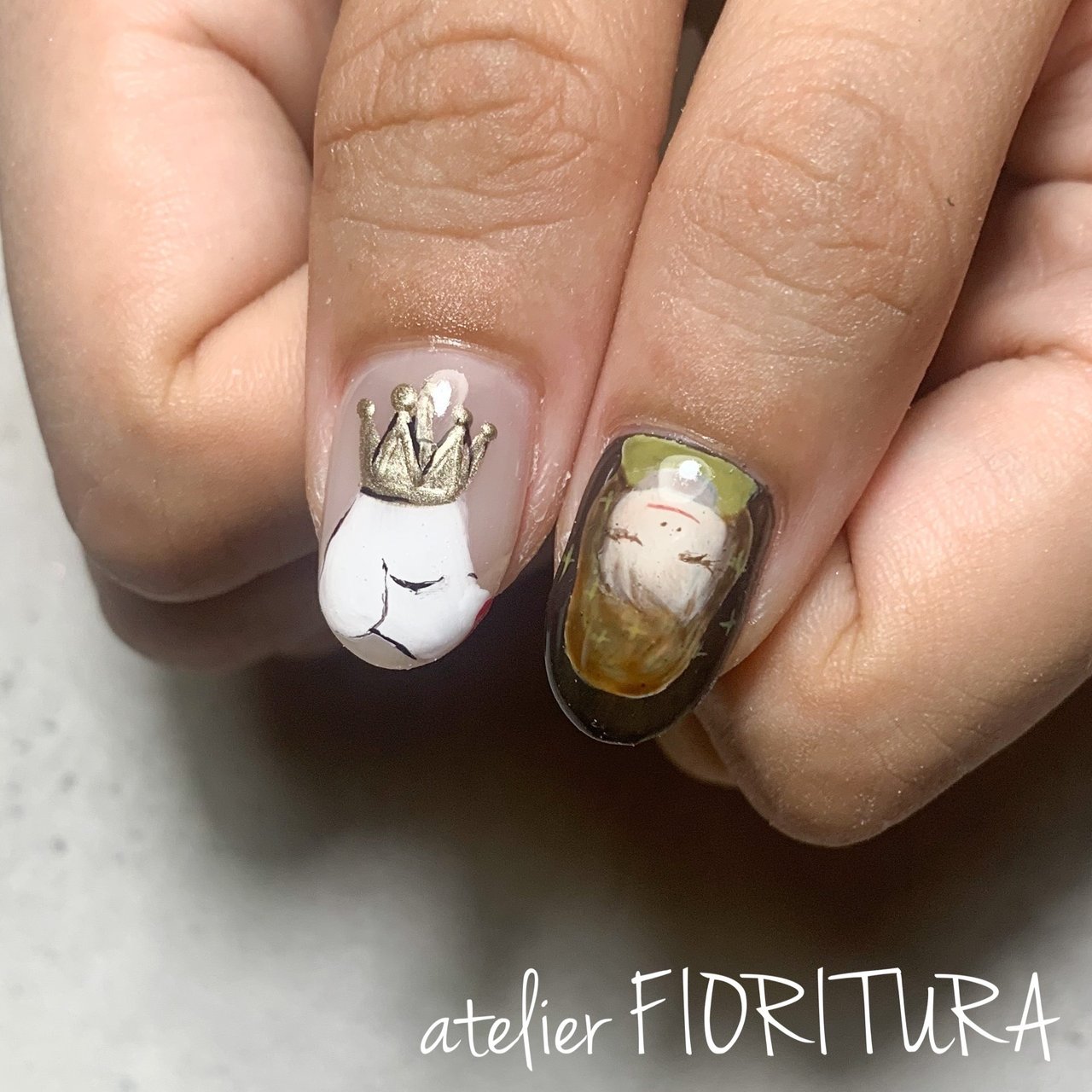 冬 オールシーズン パーティー 女子会 ハンド Fioritura Aiのネイルデザイン No ネイルブック