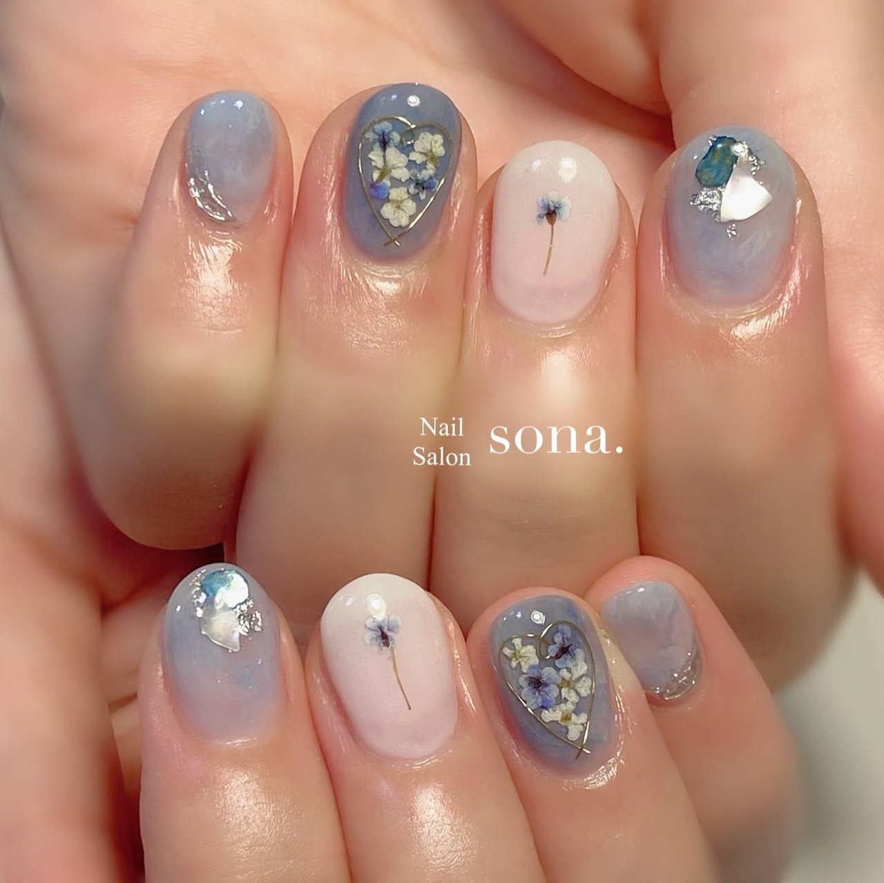 冬 オフィス ブライダル パーティー ハンド Sona ソナ のネイルデザイン No ネイルブック