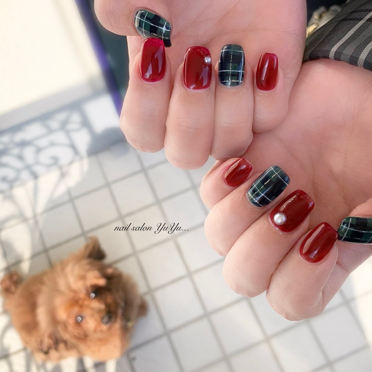 冬 お正月 成人式 クリスマス ハンド Nail Salon Yuyuのネイルデザイン No ネイルブック