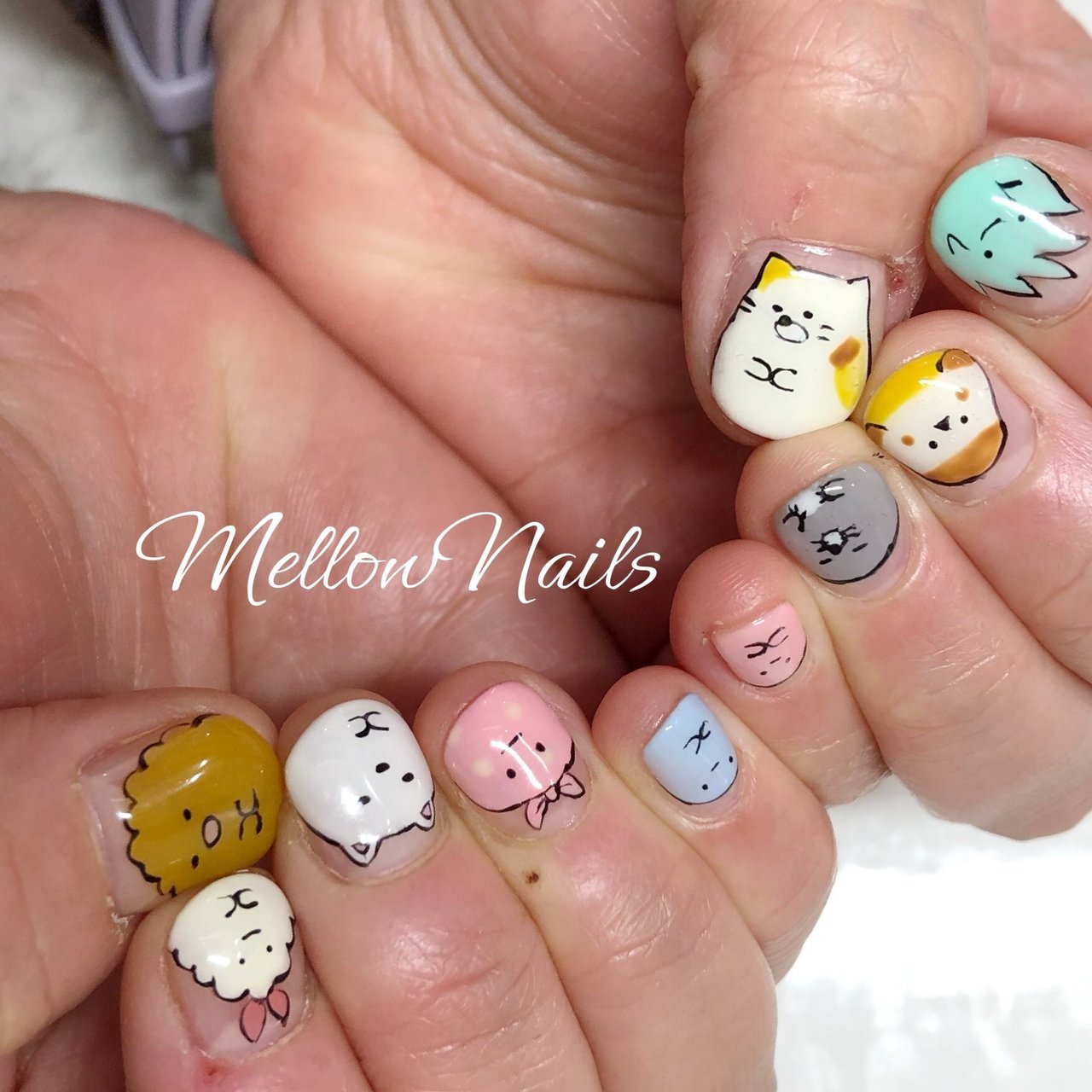 オールシーズン ライブ パーティー ハンド 痛ネイル メロウのネイルデザイン No ネイルブック