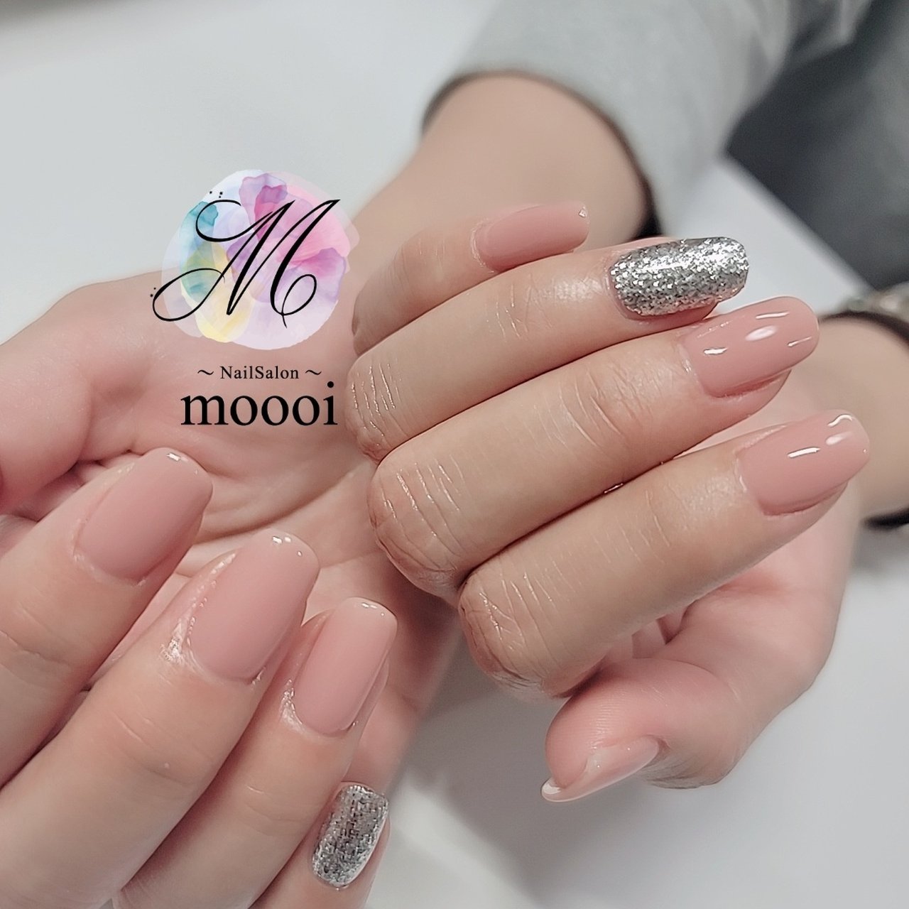 オールシーズン オフィス デート 女子会 ハンド Nailsalon Moooiのネイルデザイン No ネイルブック