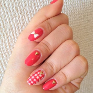 ハンド パープル ジェル セルフネイル Satochamiのネイルデザイン No ネイルブック