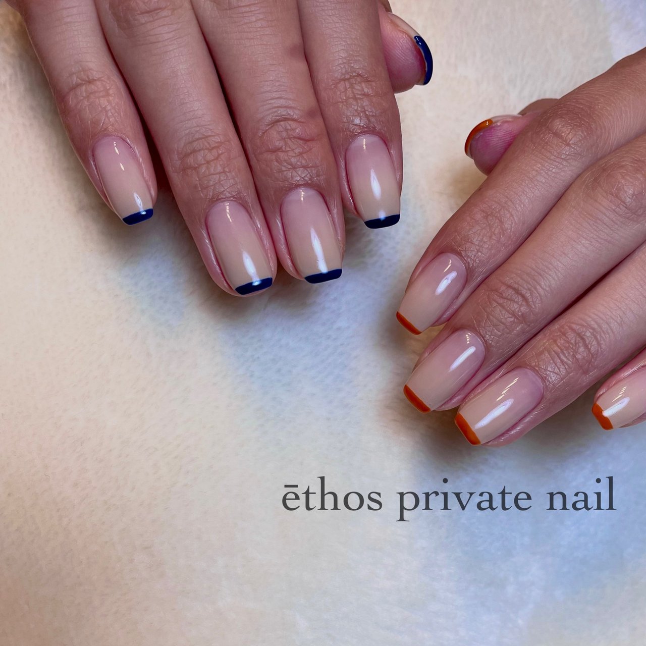 冬 オールシーズン オフィス 女子会 ハンド Ethos Nailのネイルデザイン No ネイルブック