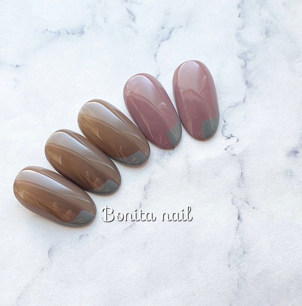 秋 冬 オールシーズン オフィス ハンド Bonitanailのネイルデザイン No ネイルブック