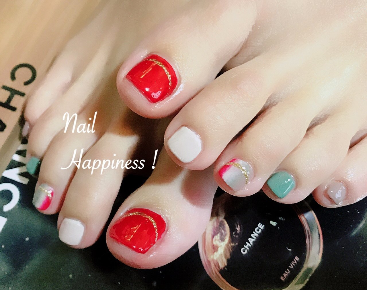 冬 オールシーズン フット グラデーション ワンカラー Nail Happiness ネイルハピネス ささきまきのネイル デザイン No ネイルブック