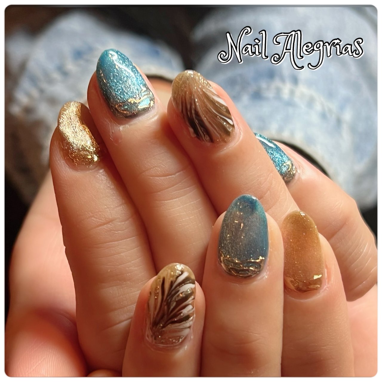 冬 パーティー デート 女子会 ハンド Nail Alegrias ネイルアレグリアス のネイルデザイン No ネイルブック