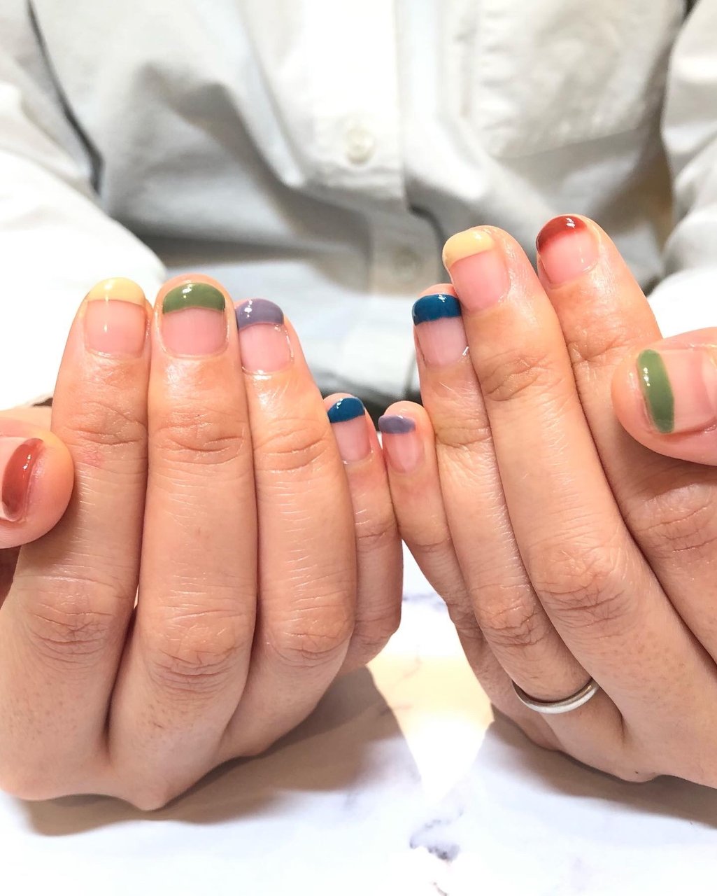 秋 冬 ライブ ハンド シンプル Ironoha Nailのネイルデザイン No ネイルブック