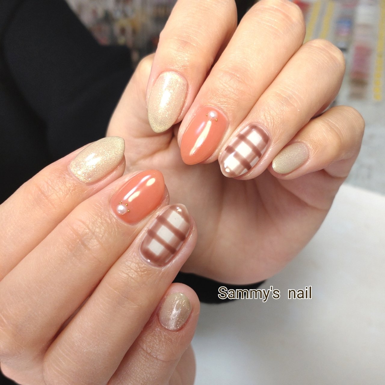 秋 冬 旅行 パーティー ハンド Sammy S Nailのネイルデザイン No ネイルブック