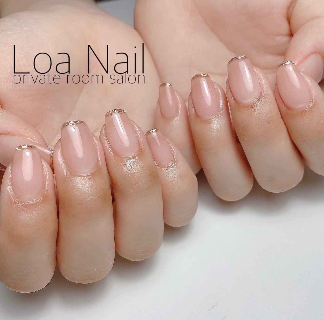 秋 冬 オールシーズン シンプル グラデーション Loa Nailのネイルデザイン No ネイルブック
