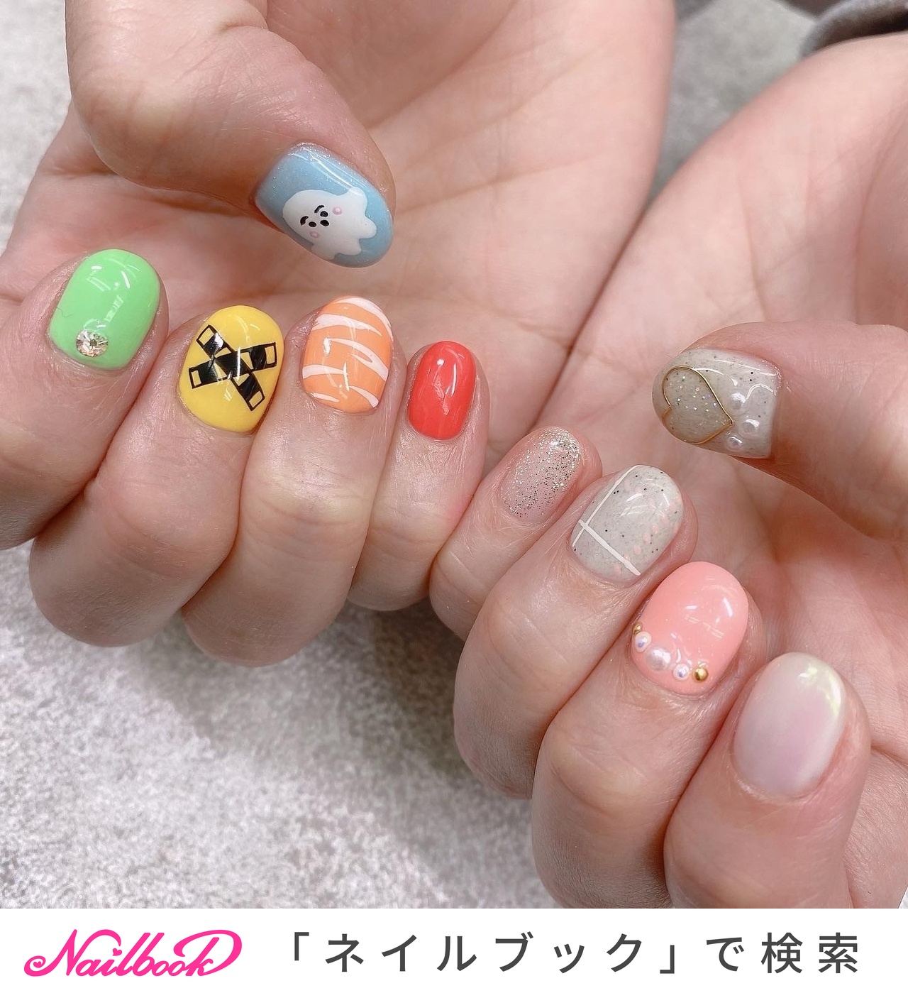 ネイルチップ ネイルチップ ゼブラネイル ギャルネイル ネイルチップ販売