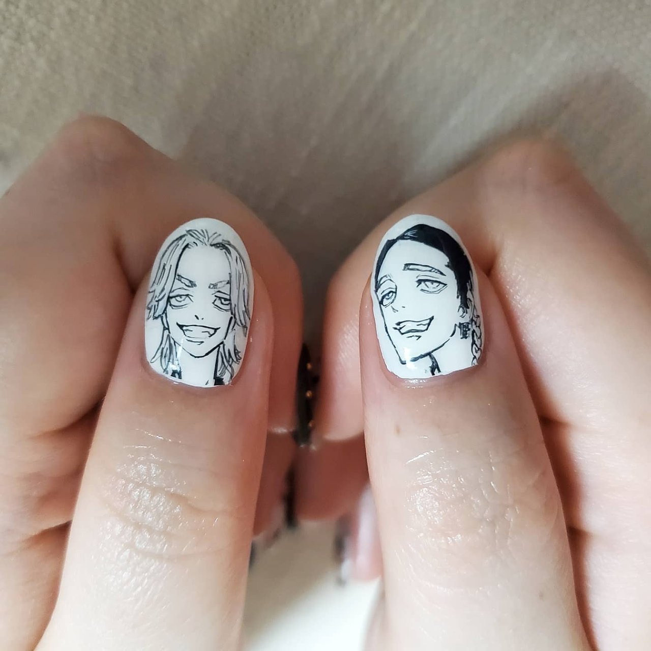 秋 冬 アニマル柄 痛ネイル キャラクター Yui 美爪屋 蘭のネイルデザイン No ネイルブック