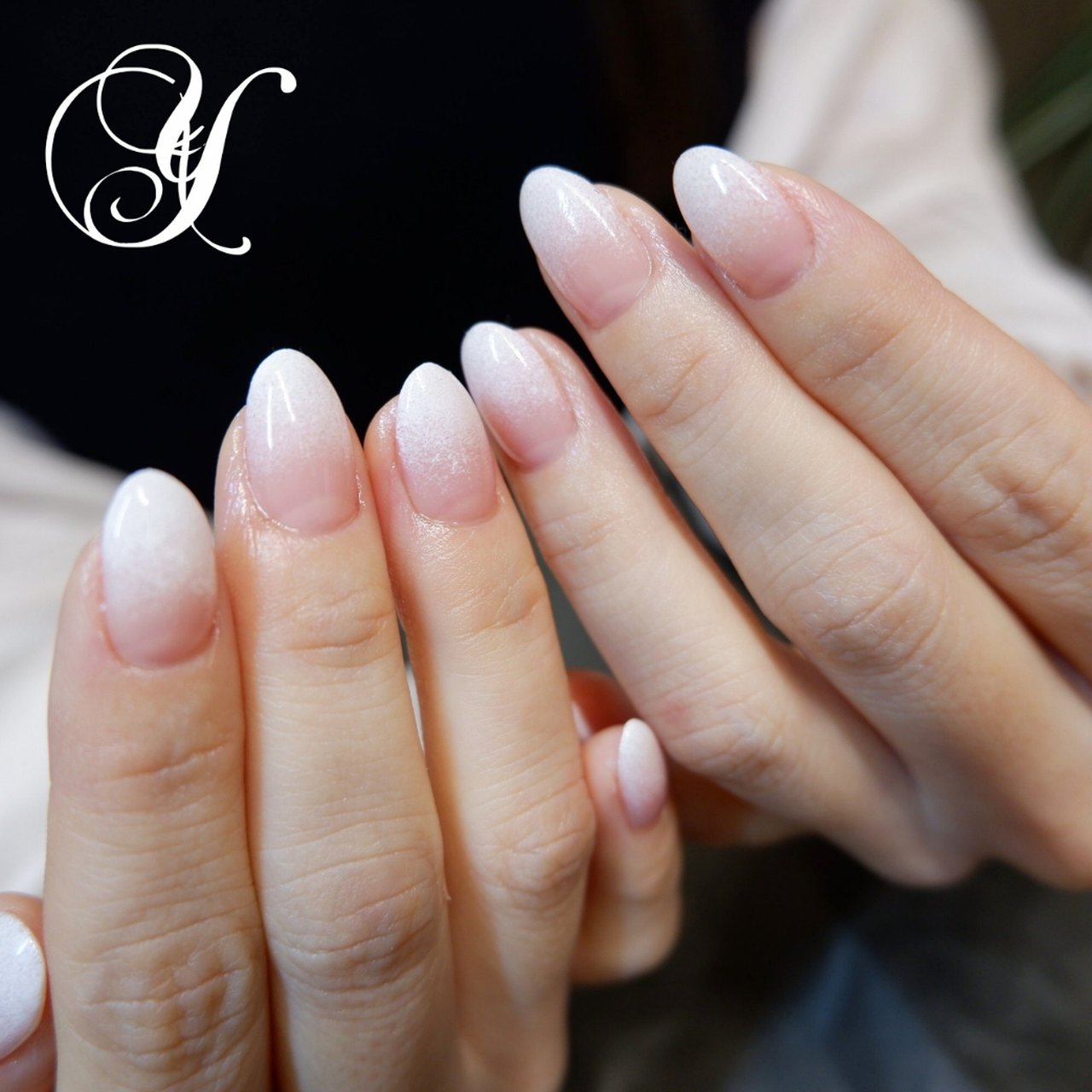 オールシーズン オフィス ブライダル ハンド グラデーション Yumicoのネイルデザイン No ネイルブック