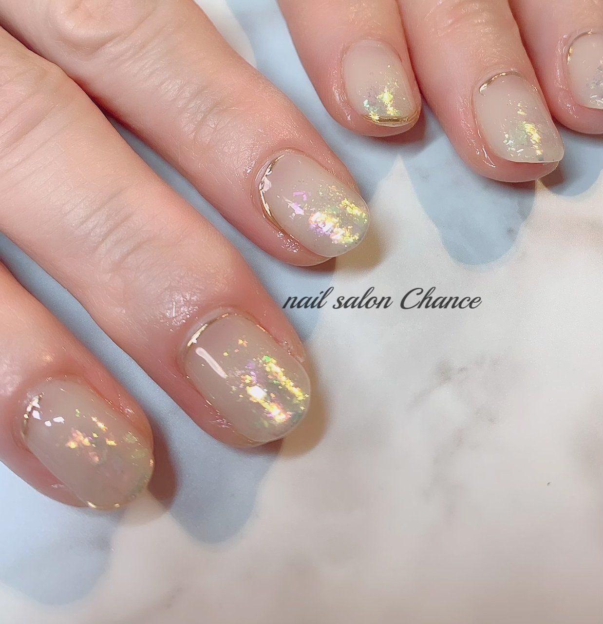 冬 お正月 クリスマス オフィス ハンド Nailsalonchanceのネイルデザイン No ネイルブック