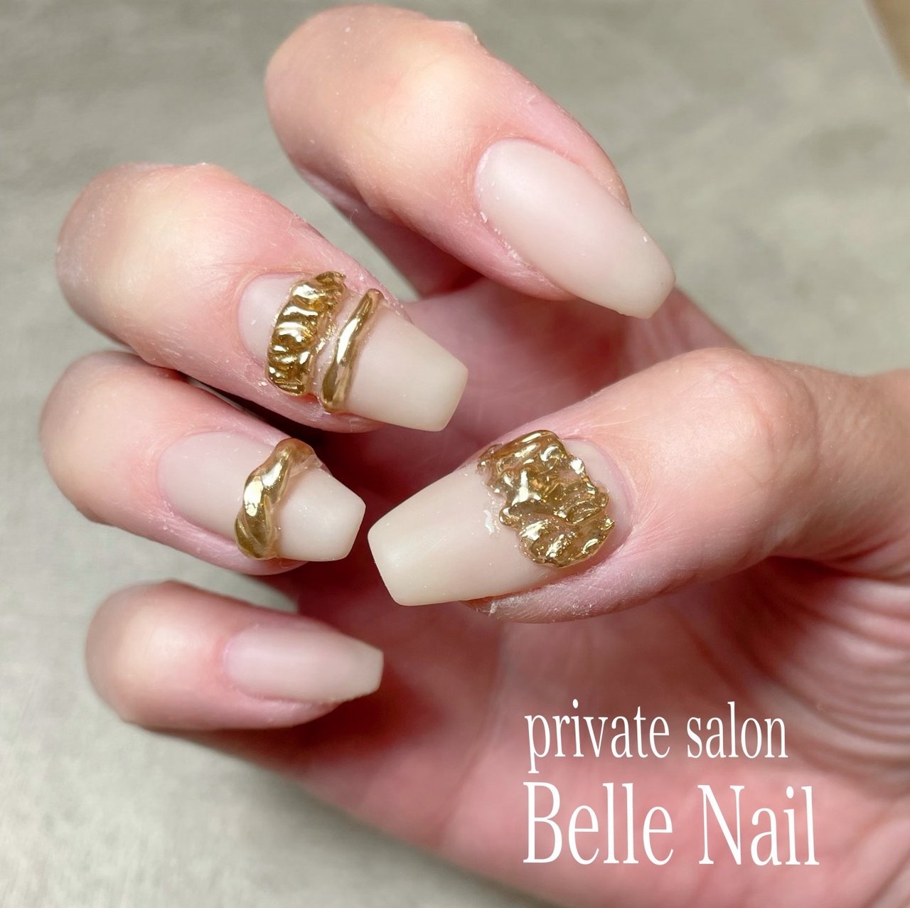 秋 冬 オールシーズン ハンド シンプル Belle Nail Akiのネイルデザイン No ネイルブック