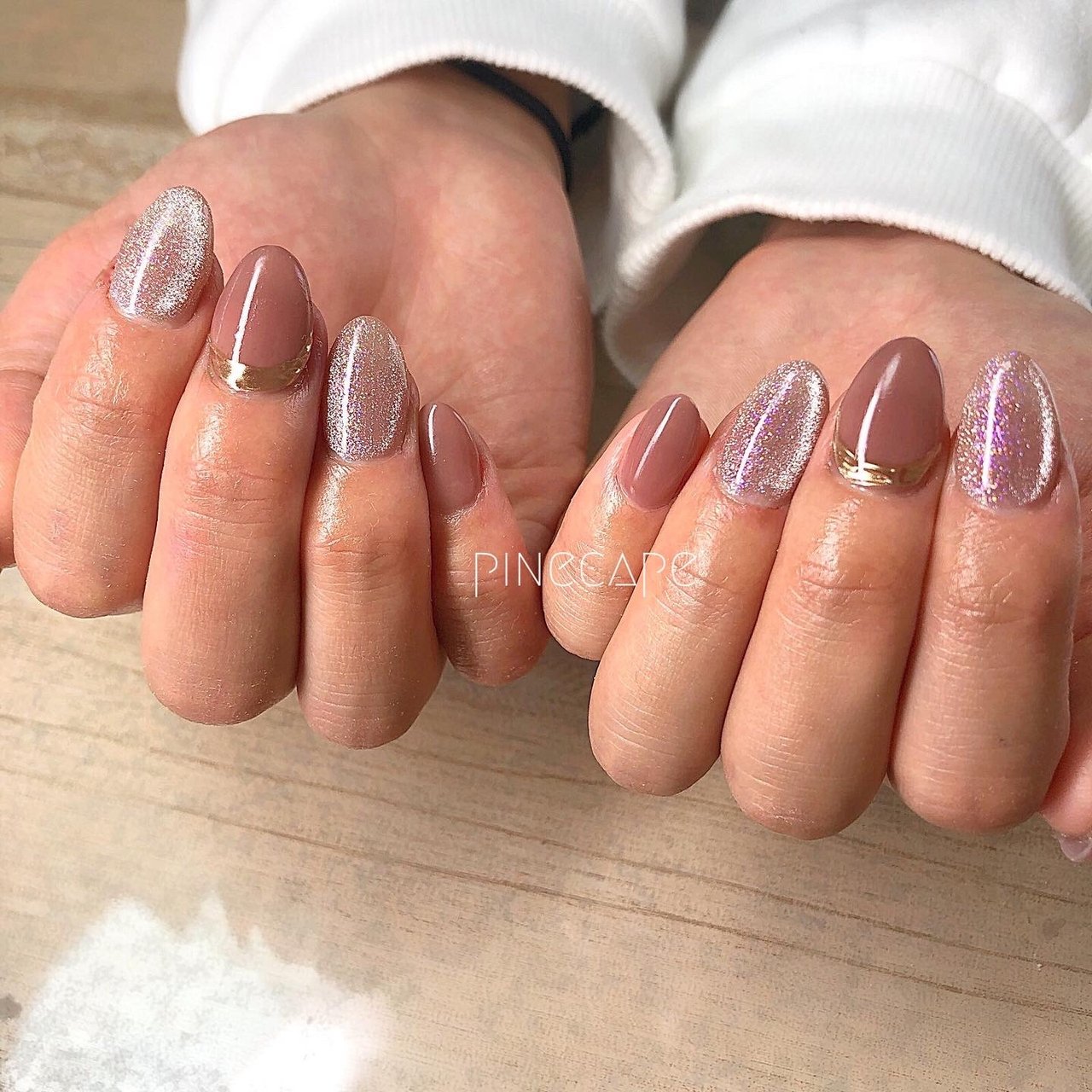 秋 冬 オールシーズン オフィス ハンド Natsukiのネイルデザイン No ネイルブック