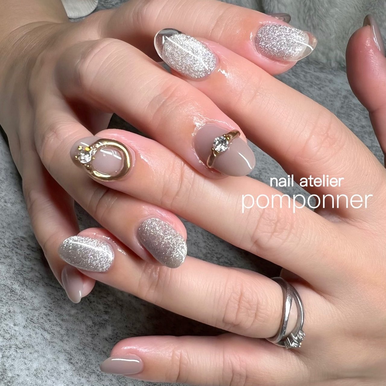 Nailatelier Pomponner ネイルアトリエ ポンポネのネイルデザイン No ネイルブック