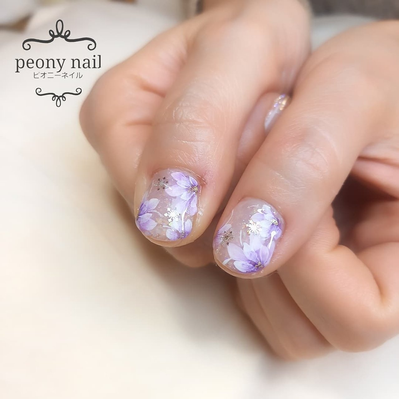 冬 オールシーズン オフィス パーティー ハンド Peony Nail ピオニーネイル横浜のネイルデザイン No ネイルブック