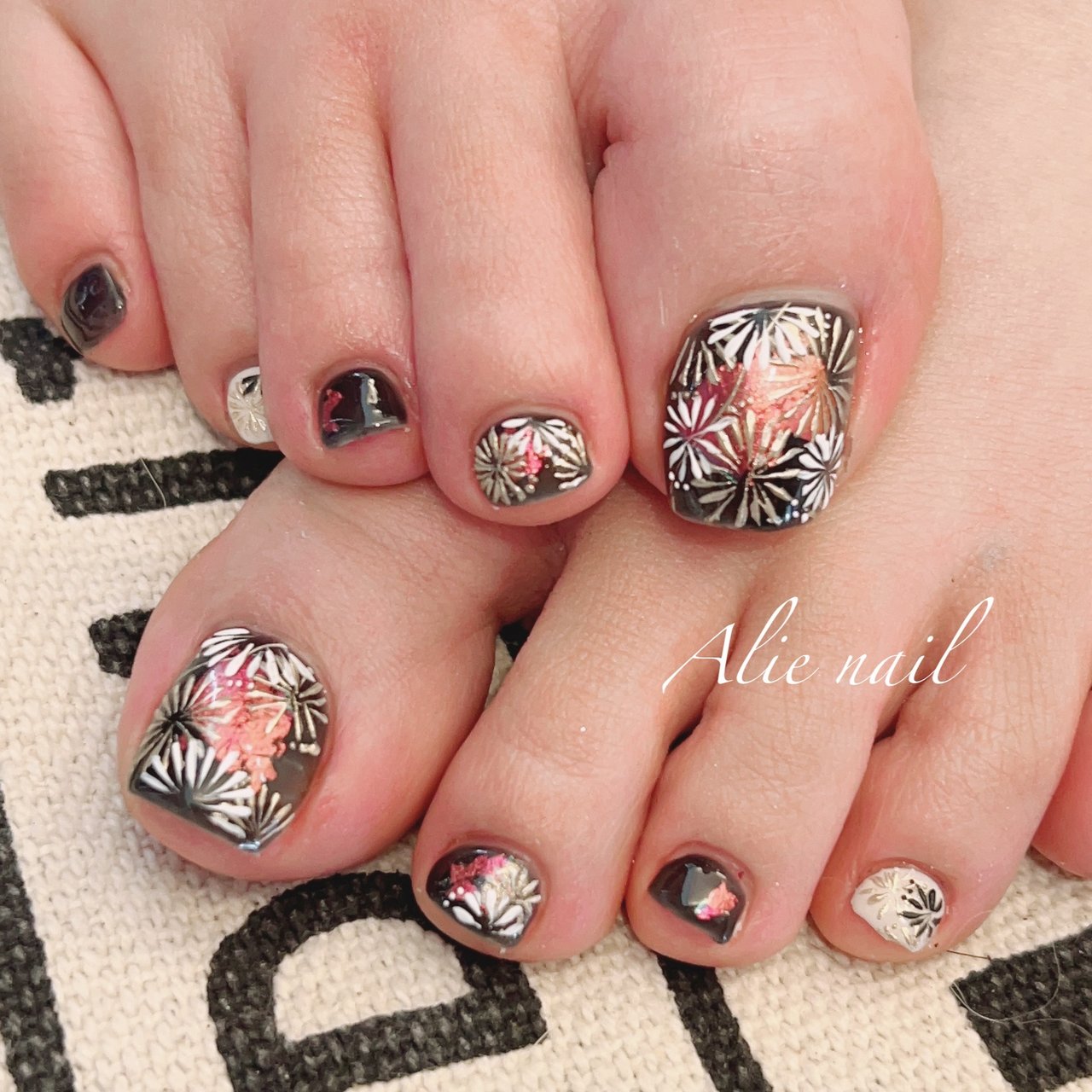 冬 フット Alie Nailのネイルデザイン No ネイルブック