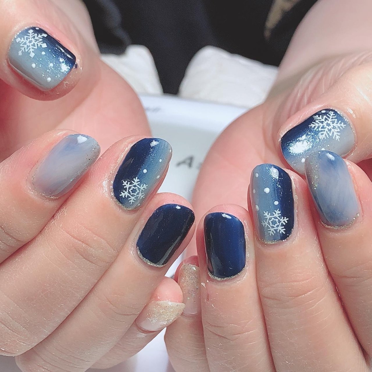 冬 パーティー デート 女子会 ハンド Makiのネイルデザイン No ネイルブック