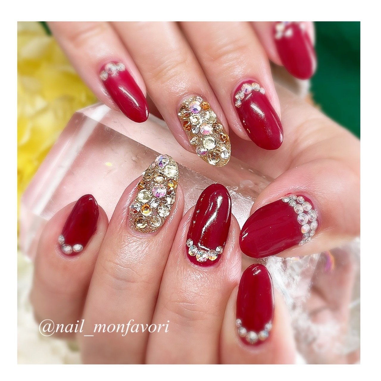 冬 オールシーズン クリスマス 女子会 ハンド Monfavori モンファボリ のネイルデザイン No ネイルブック