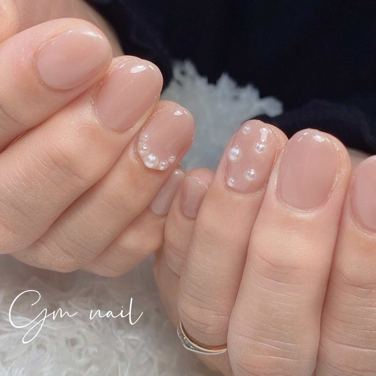 冬 オールシーズン オフィス ブライダル ハンド Gm Nailのネイルデザイン No ネイルブック