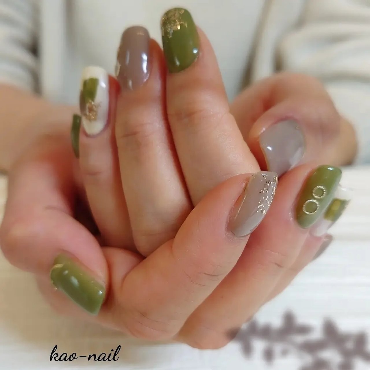 冬 オールシーズン お正月 クリスマス ハンド Kao Nailのネイルデザイン No ネイルブック