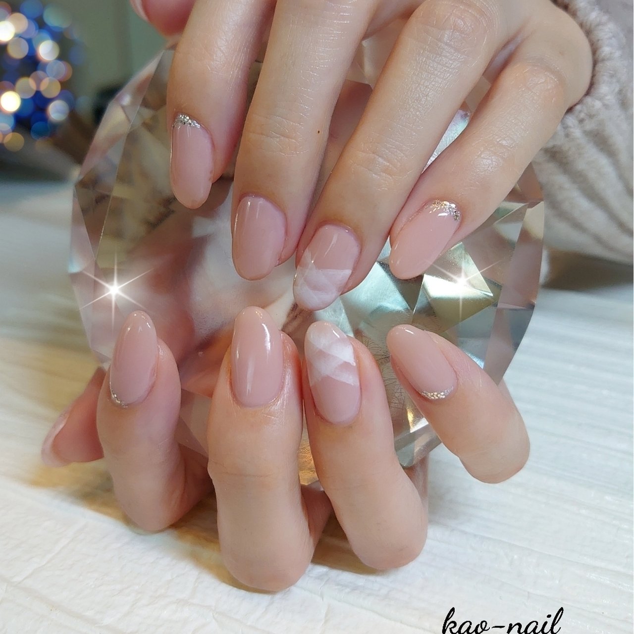 冬 オールシーズン お正月 クリスマス ハンド Kao Nailのネイルデザイン No ネイルブック
