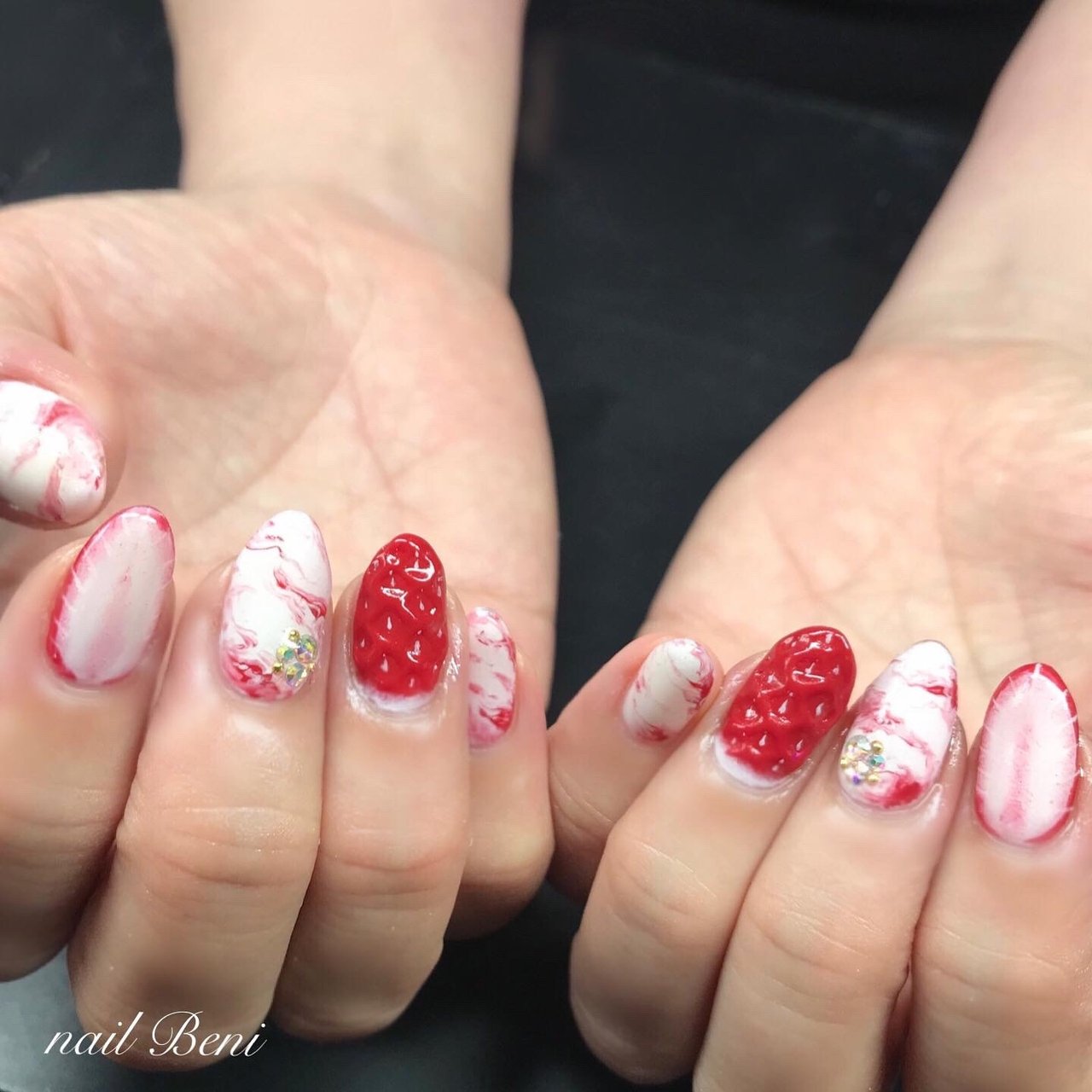 パーティー デート 女子会 ハンド 痛ネイル Nail Salon Beni ネイルサロン ベニのネイルデザイン No ネイル ブック