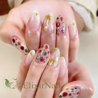 グラデーション ドットのネイルデザイン ネイルブック