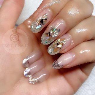 シェル セルフネイルのネイルデザイン ネイルブック