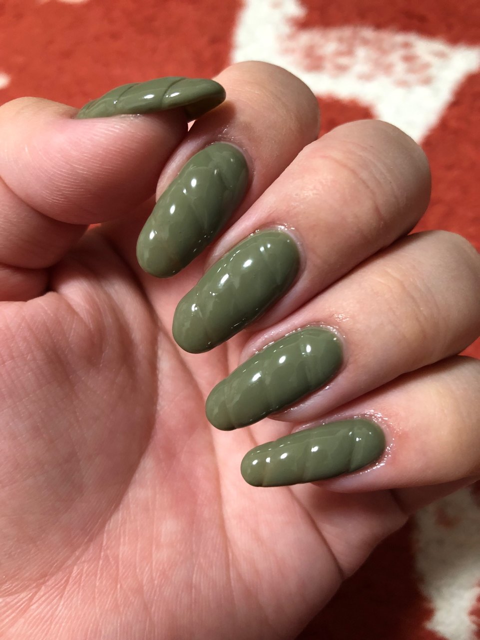 秋 ハンド ワンカラー キルティング ロング Kyaran のネイルデザイン No ネイルブック