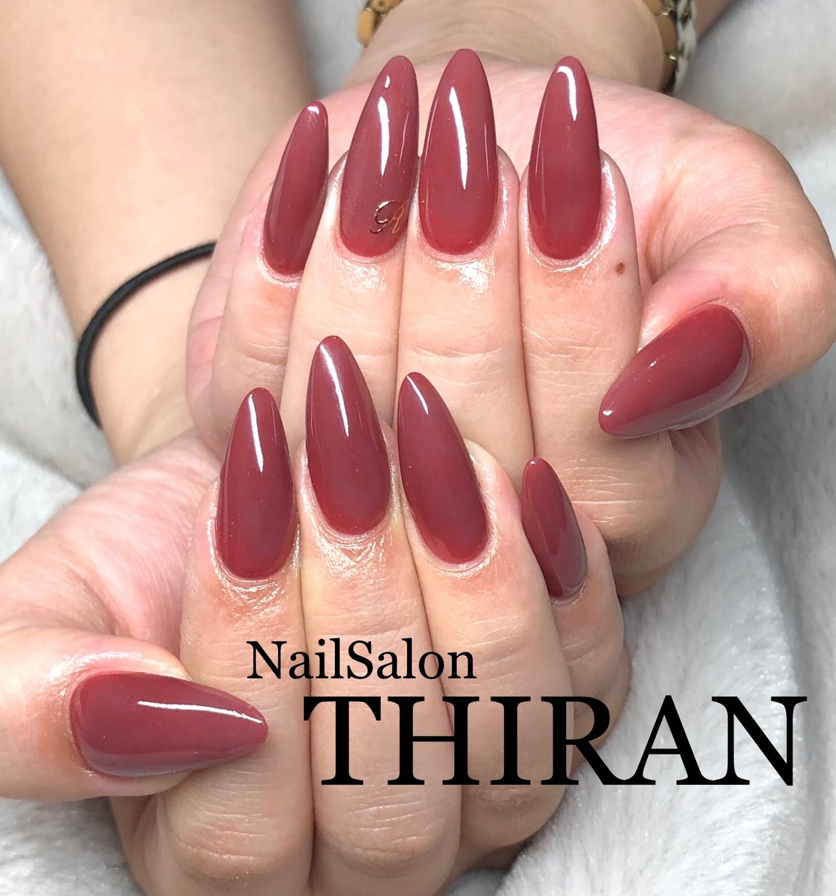 オールシーズン ハンド シンプル ワンカラー ロング Nailsalon Thiranのネイルデザイン No ネイルブック