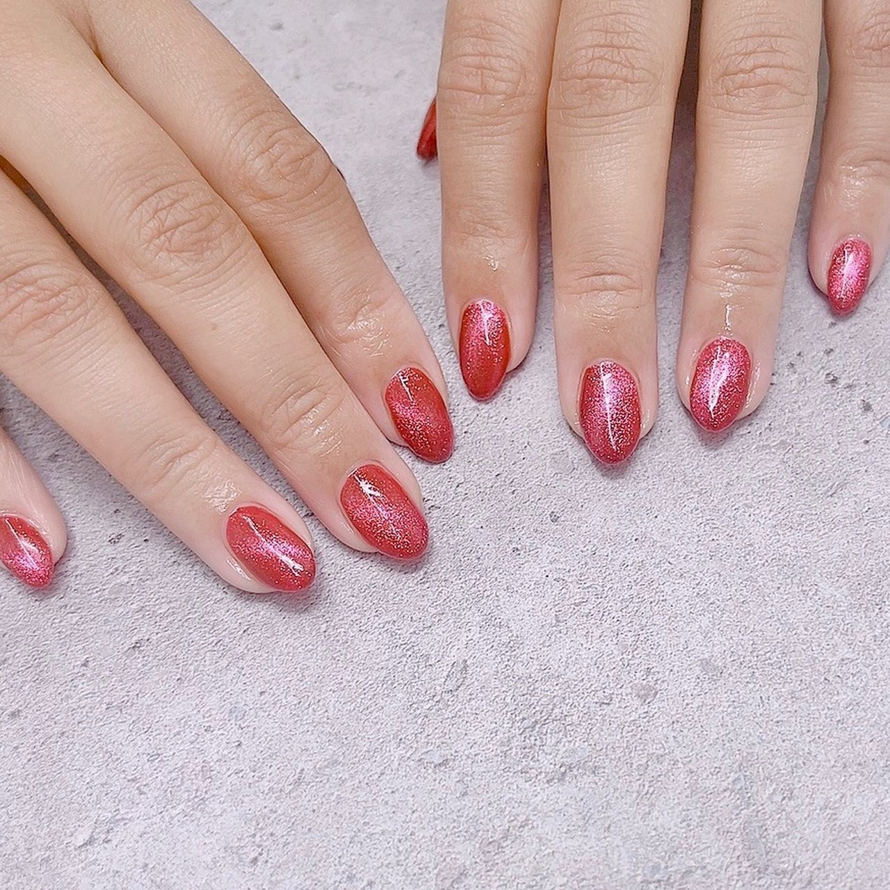 レッド Crystal R Nail Salon のネイルデザイン No ネイルブック