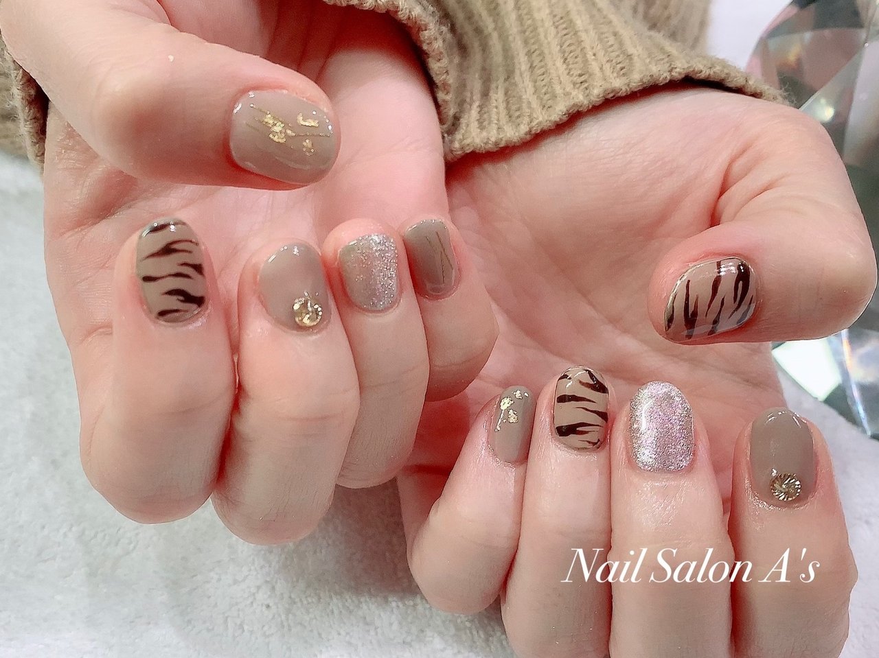 冬 お正月 旅行 女子会 ワンカラー Nail A Sのネイルデザイン No ネイルブック