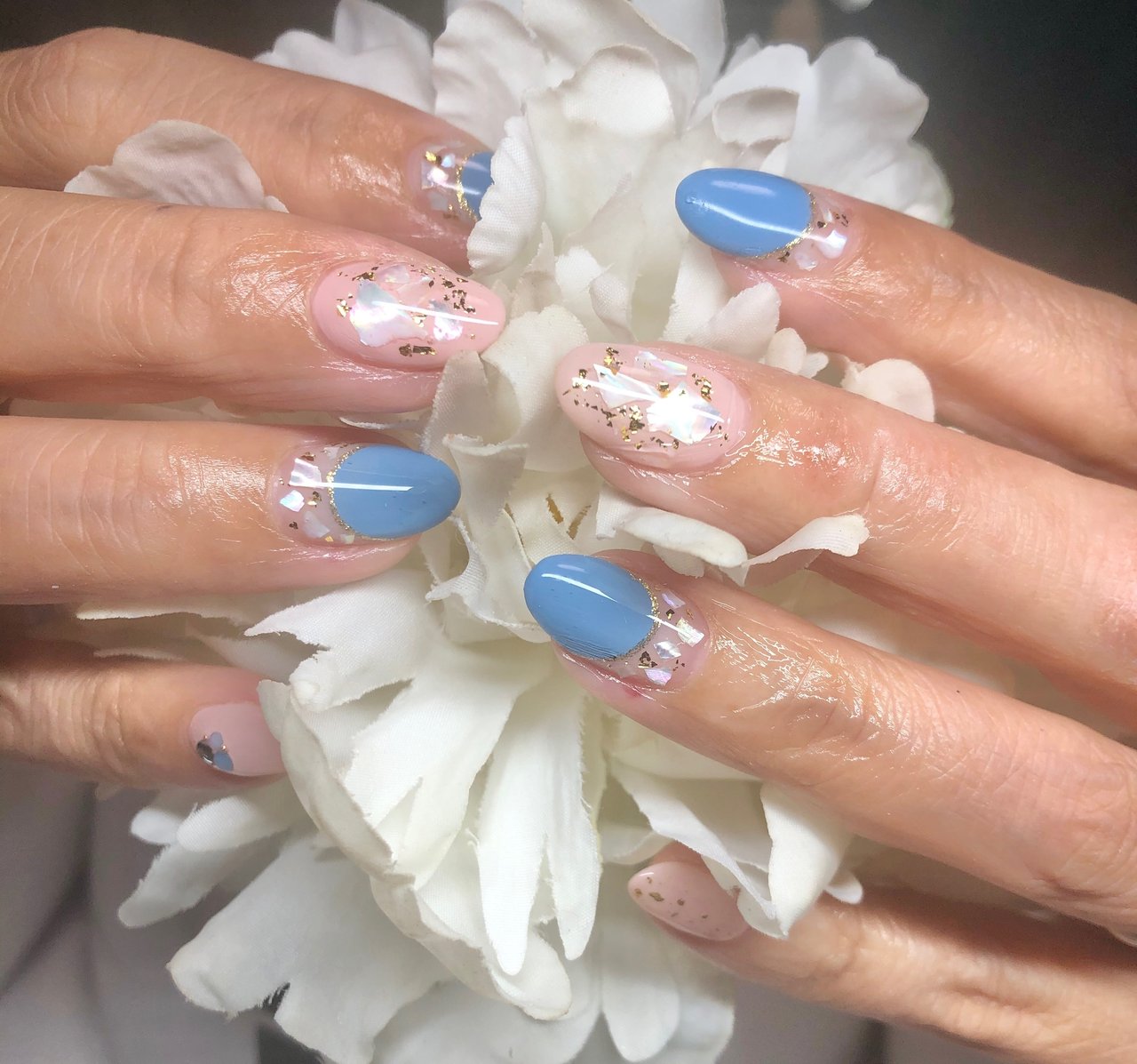 夏 梅雨 海 リゾート ハンド Gracenail Macoのネイルデザイン No ネイルブック