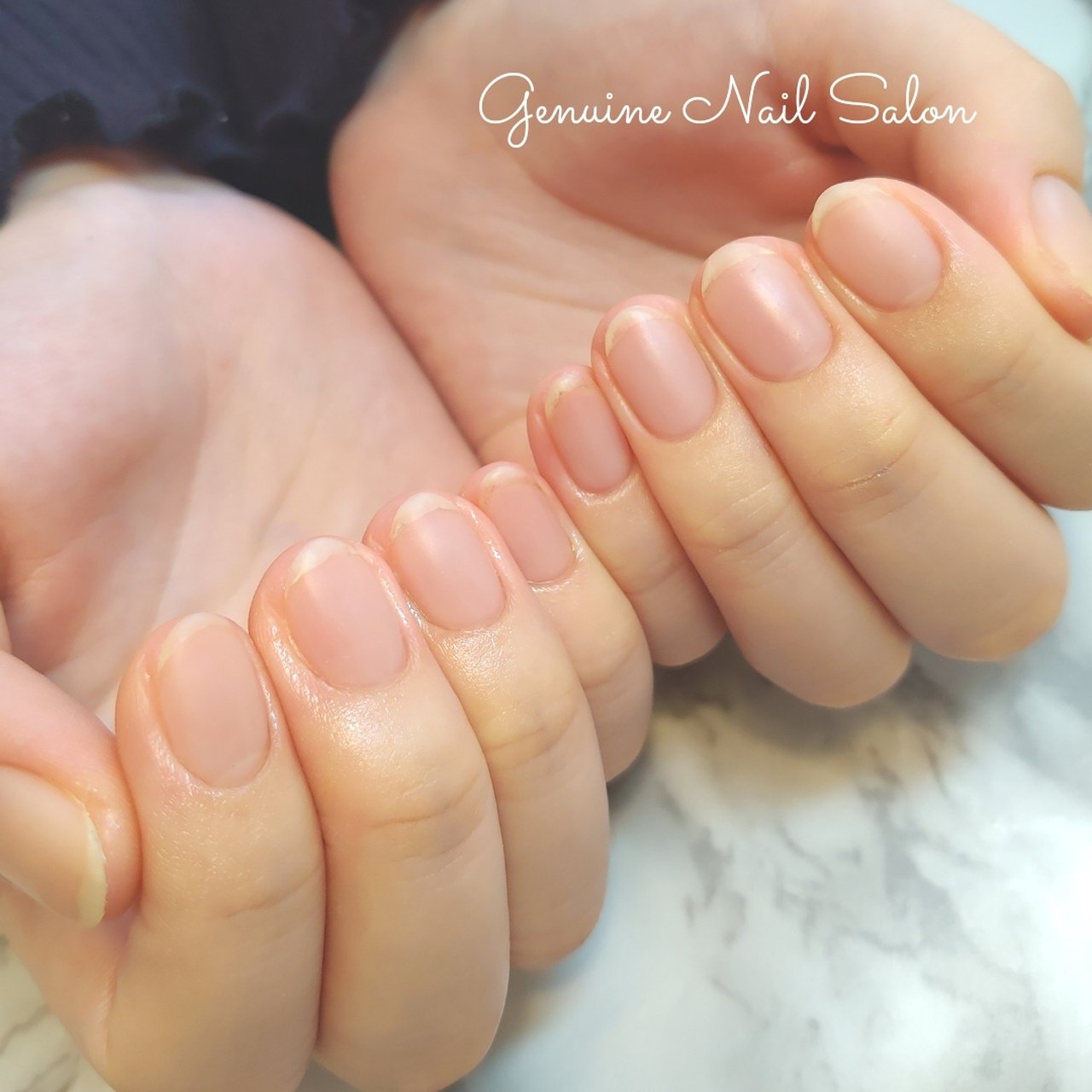 オールシーズン ハンド マット クリア ジェルネイル Genuine Nail Beauty Salonのネイルデザイン No 695 ネイルブック