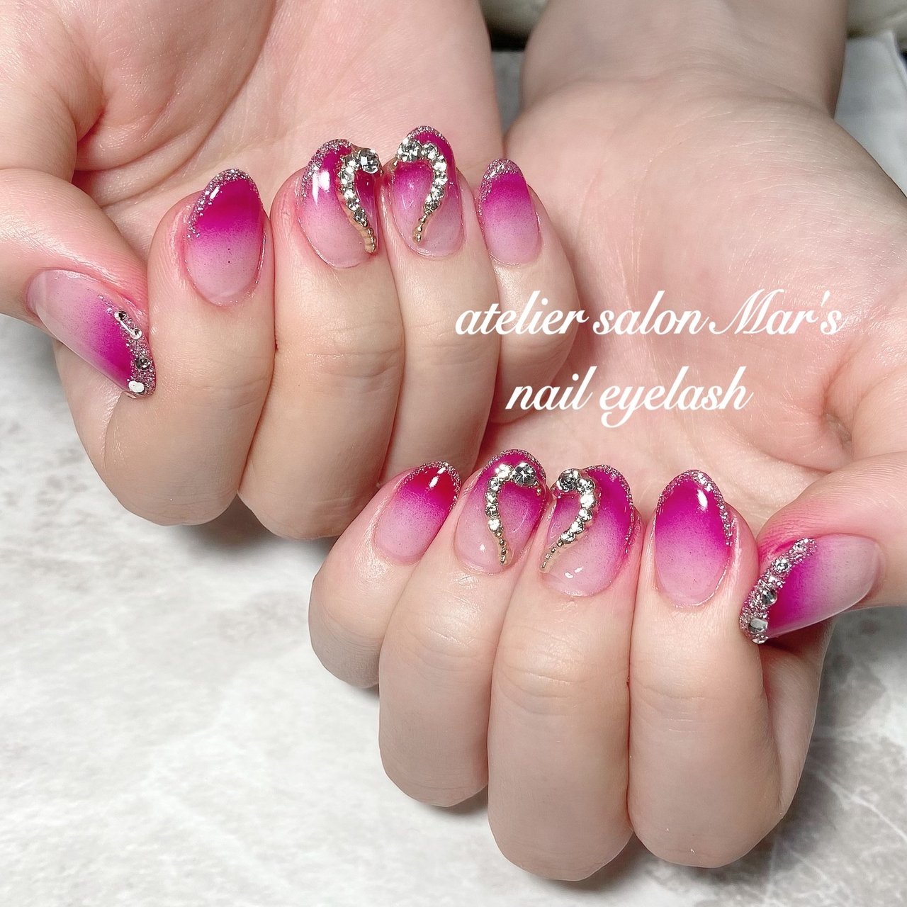 オールシーズン お正月 パーティー デート ハンド Masayoのネイルデザイン No ネイルブック