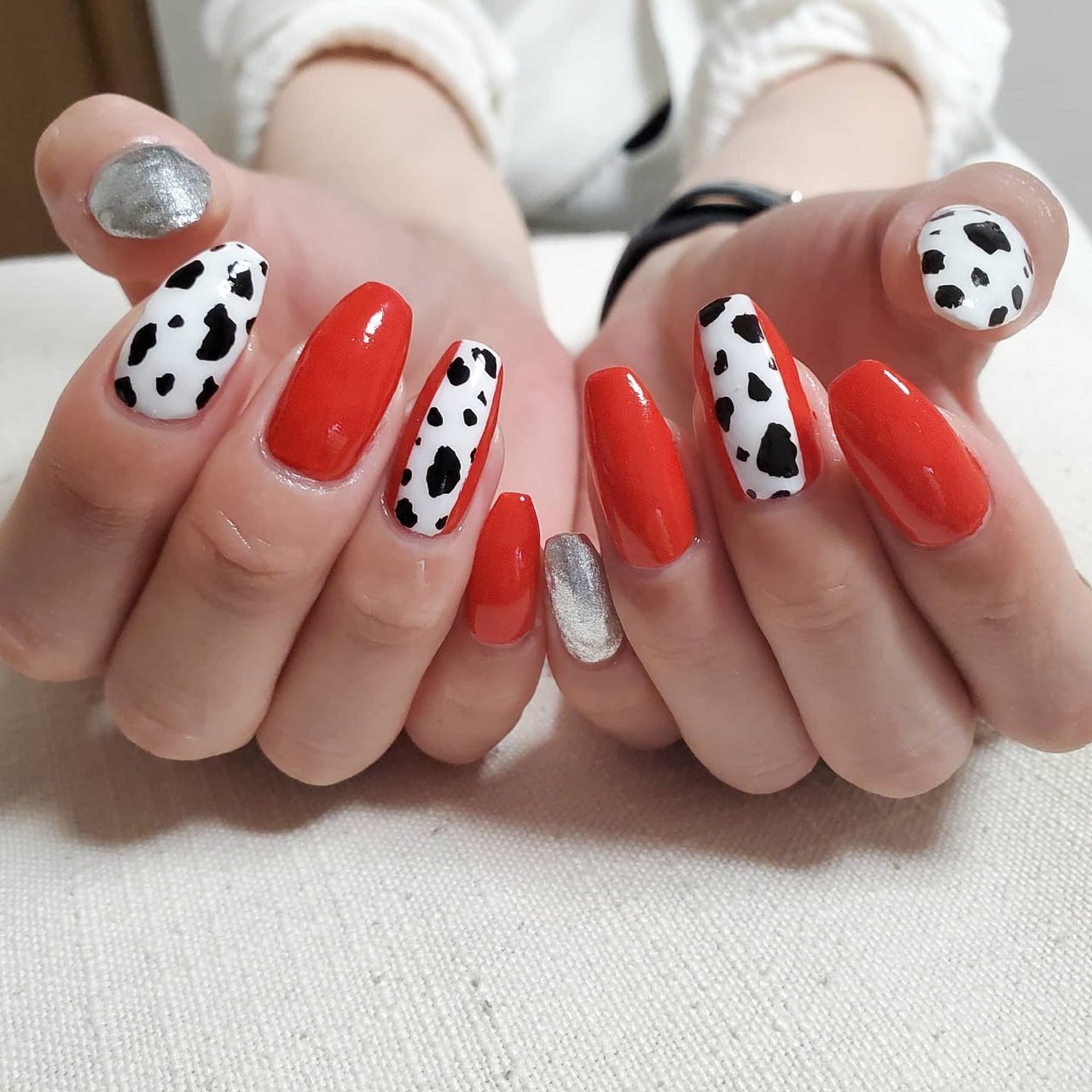 デザインサンプル　ネイルチップ　わんわんわんだーらんど デザインサンプル ネイルチップ わんわんわんだーらんど