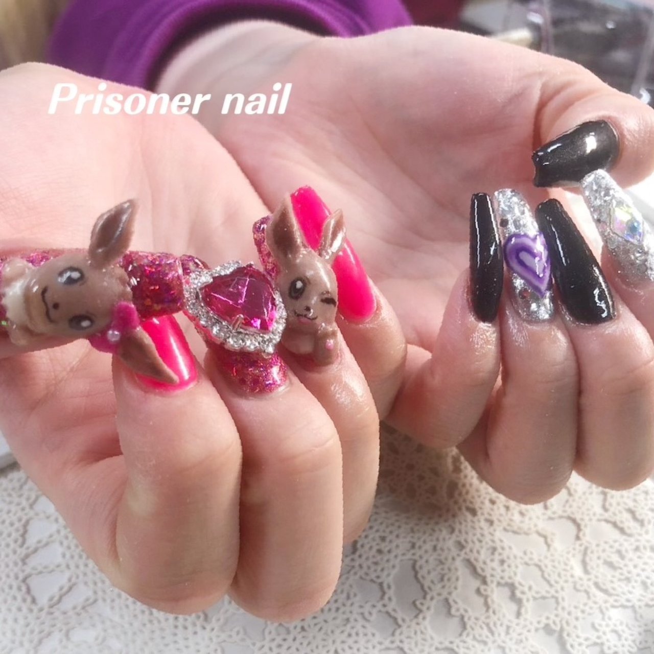 オールシーズン 旅行 ライブ デート ハンド Prisoner Nail Satoshiのネイルデザイン No ネイルブック