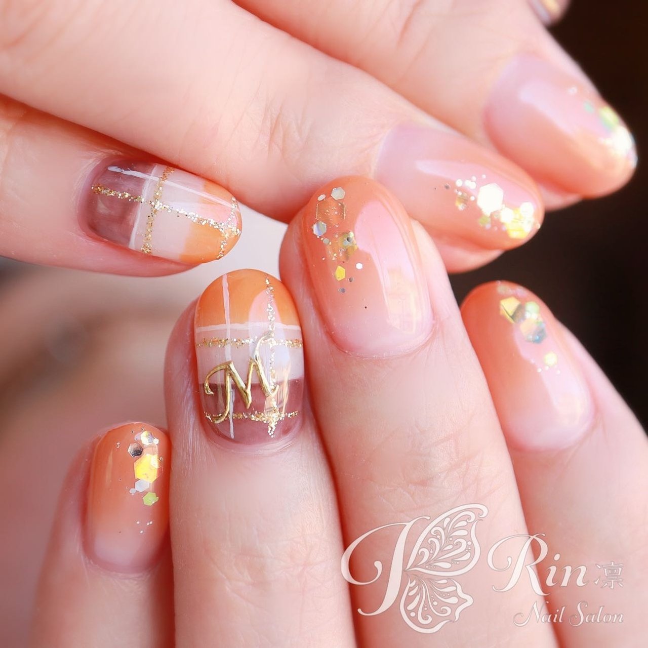 秋 冬 お正月 ライブ ハンド Rin Nailのネイルデザイン No ネイルブック
