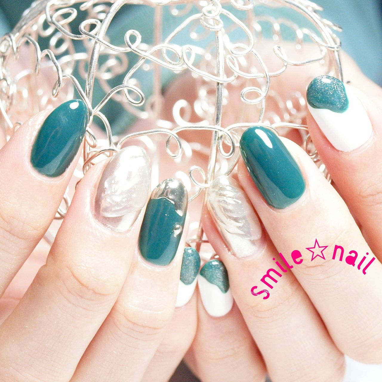 冬 デート 女子会 ハンド ニュアンス Smile Nailのネイルデザイン No ネイルブック