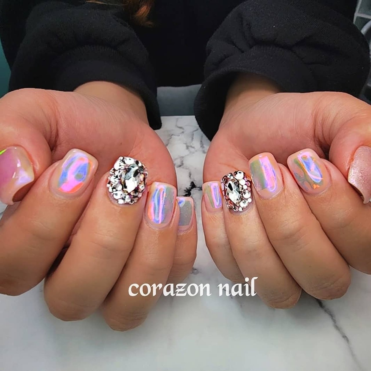 オールシーズン 旅行 ライブ 女子会 ハンド 武蔵浦和 Corazon Nailのネイルデザイン No ネイルブック