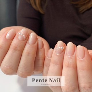 結婚式参列ネイルのネイルデザイン ネイルブック