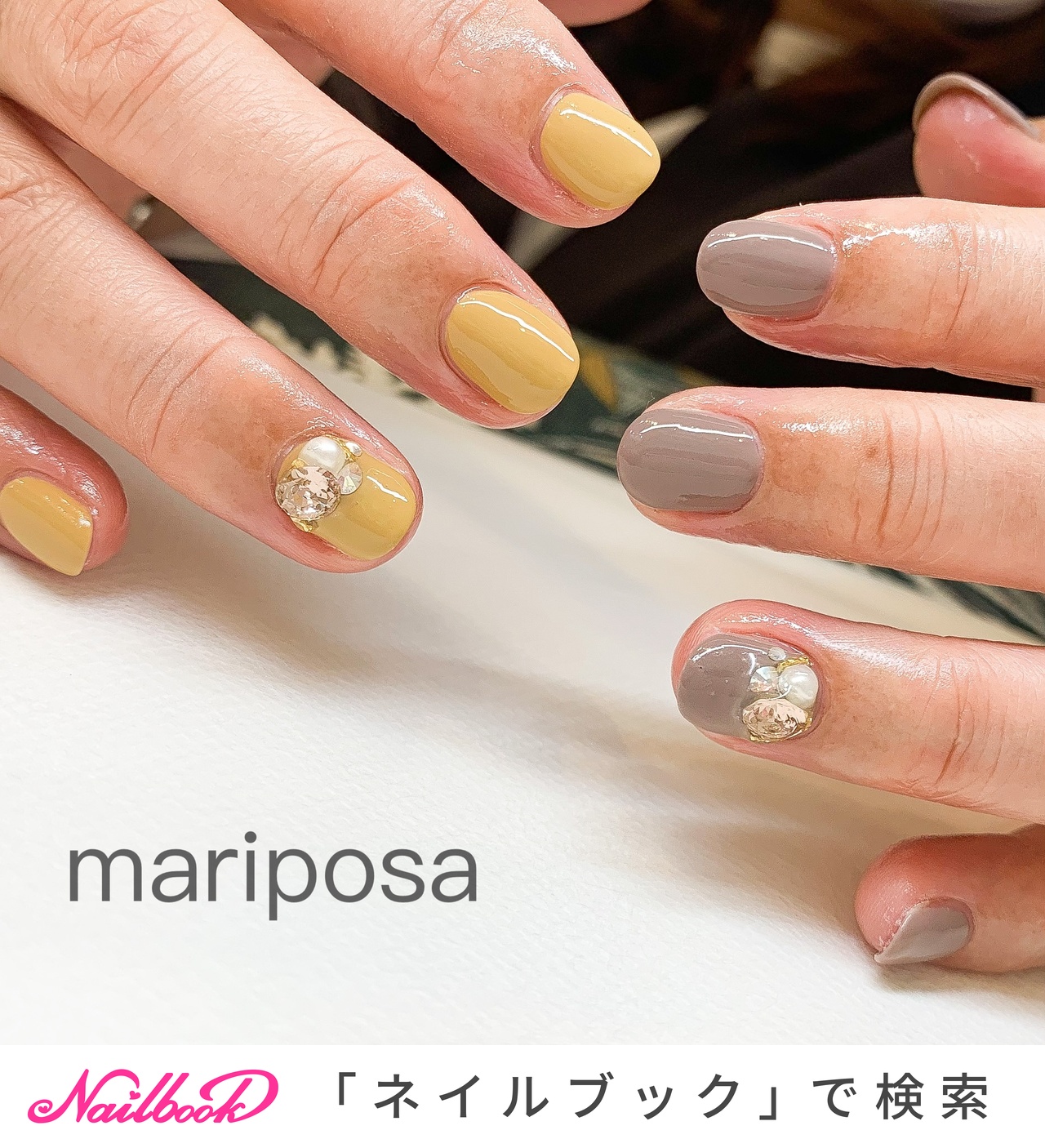 オールシーズン 旅行 ブライダル 女子会 ハンド Nailsalon Mariposaのネイルデザイン No ネイルブック